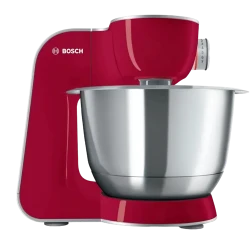 Кухонный робот Bosch MUM58720, красный - серебристый flexmag.md