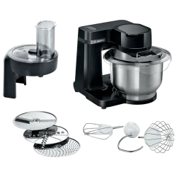Robot de bucatarie Bosch MUMS2EB01, Negru flexmag.md