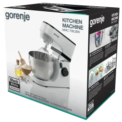 Кухонный робот Gorenje Kitchen Machine MMC700LBW, белый flexmag.md
