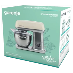 Robot de bucatarie Gorenje Retro Collection MMC1000RL, Bej flexmag.md