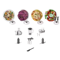 Кухонный комбайн Kenwood FDM304SS, серебристый flexmag.md