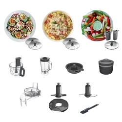 Кухонный робот Kenwood FDP 65.820SI, серебристый flexmag.md