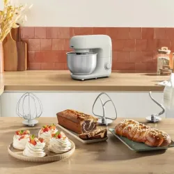 Robot de bucatarie Tefal QB160138 Bej flexmag.md