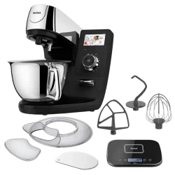 Robot de bucatarie Tefal QB951837, Negru - Argintiu flexmag.md