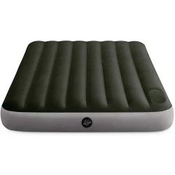 Матрас надувной со встроенным ножным насосом Intex Velour Downy 64762 flexmag.md
