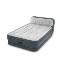 Saltea gonflabila cu pompă încorporată DELUXE Intex 64448 flexmag.md