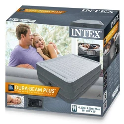Матрас надувной со встроенным насосом Intex 64418 flexmag.md