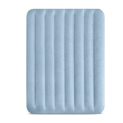 Матрас надувной со встроенным насосом Intex Velour Mid-Rise Comfort 64159 flexmag.md