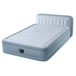 Saltea gonflabila cu pompă încorporată PLUSH Intex 64450 flexmag.md