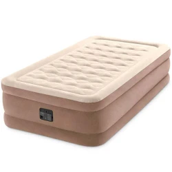 Saltea gonflabila cu pompă încorporată Velur Ultra Plush Intex 64426 flexmag.md