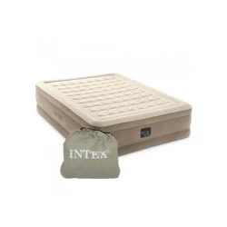 Матрас надувной со встроенным насосом Velur Ultra Plush Intex 64428 flexmag.md