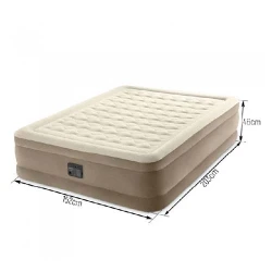 Матрас надувной со встроенным насосом Velur Ultra Plush Intex 64428 flexmag.md