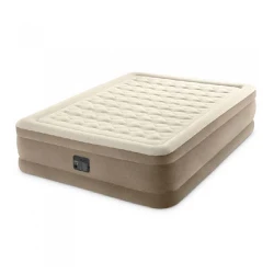 Saltea gonflabila cu pompă încorporată Velur Ultra Plush Intex 64428 flexmag.md