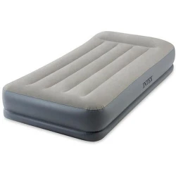 Saltea gonflabilă cu tetiera și pompa incorporata Intex Velur MID-Rise Air 64116 flexmag.md