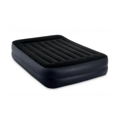 Saltea gonflabila cu tetieră si pompa incorporata Intex Velur Pillow 64124 flexmag.md
