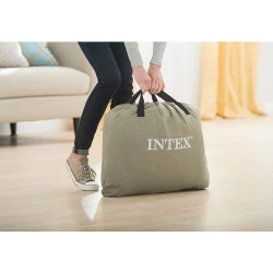 Saltea gonflabila cu triera si pompa încorporată Intex 64136 flexmag.md