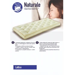 Saltea ortopedica Dormi Bene Naturale Latice 195x80x11 flexmag.md