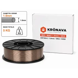 Sarma de sudura Kronava ER70S-6, 1mm flexmag.md