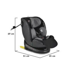 Scaun auto Cangaroo Castor Gri flexmag.md