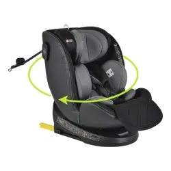 Scaun auto Cangaroo Castor Gri flexmag.md