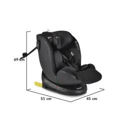 Scaun auto Cangaroo Castor Negru flexmag.md