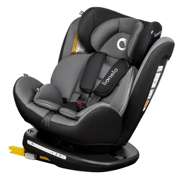 Scaun auto Lionelo Bastiaan Grey Black flexmag.md