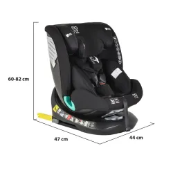 Scaun auto Moni Serengeti Negru flexmag.md