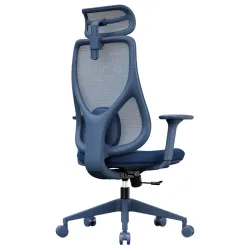 Scaun de birou SENSE7 Moyo Textil Albastru flexmag.md