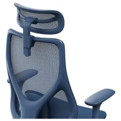 Scaun de birou SENSE7 Moyo Textil Albastru flexmag.md