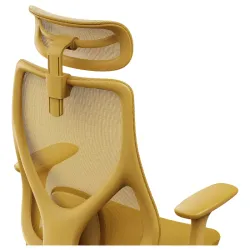 Scaun de birou SENSE7 Moyo Textil Galben flexmag.md