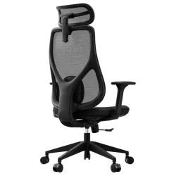 Scaun de birou SENSE7 Moyo Textil Negru flexmag.md