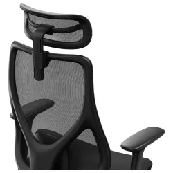 Scaun de birou SENSE7 Moyo Textil Negru flexmag.md
