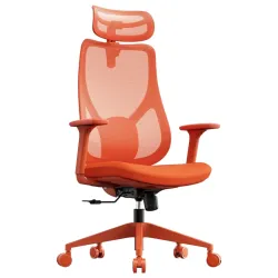 Scaun de birou SENSE7 Moyo Textil Portocaliu flexmag.md
