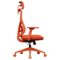 Scaun de birou SENSE7 Moyo Textil Portocaliu flexmag.md