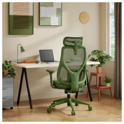 Scaun de birou SENSE7 Moyo Textil Verde flexmag.md