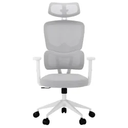 Scaun de birou SENSE7 Veno Textil Gri - Alb flexmag.md
