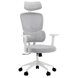 Scaun de birou SENSE7 Veno Textil Gri - Alb flexmag.md