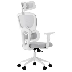 Scaun de birou SENSE7 Veno Textil Gri - Alb flexmag.md