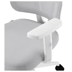 Scaun de birou SENSE7 Veno Textil Gri - Alb flexmag.md