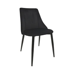 Scaun Deco ARI Black+Black Legs flexmag.md