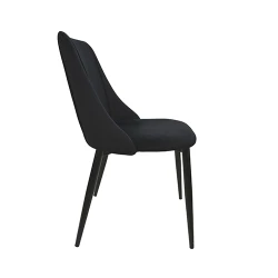 Scaun Deco ARI Black+Black Legs flexmag.md