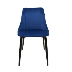 Scaun Deco ARI Dark Blue+Black Legs flexmag.md