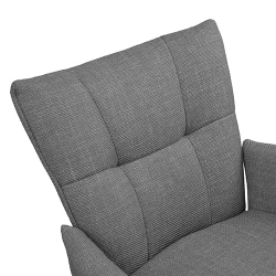 Scaun Deco Blanc Plus Arm Montego Dark Grey flexmag.md