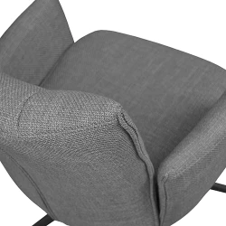 Scaun Deco Blanc Plus Arm Montego Dark Grey flexmag.md