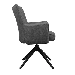 Scaun Deco Blanc Plus Arm Montego Dark Grey flexmag.md