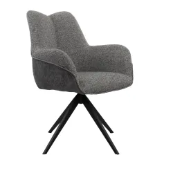 Scaun Deco Brian Grey flexmag.md