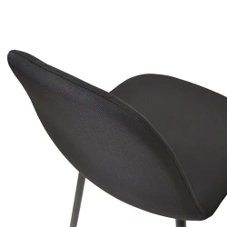 Scaun Deco C-710 Denim Black+Black Legs flexmag.md