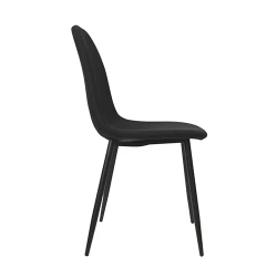 Scaun Deco C-710 Denim Black+Black Legs flexmag.md