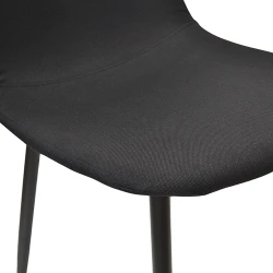 Scaun Deco C-710 Denim Black+Black Legs flexmag.md