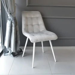 Scaun Deco Capella White Grey flexmag.md
